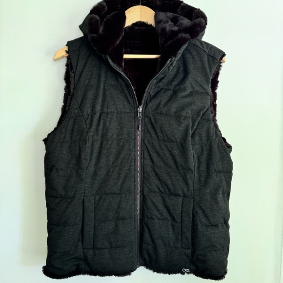Be Boundless Reversible‎ Thermo Lock Quilted  Nylon Rain/Wind Proof Vest Size L - Picture 9 of 13
